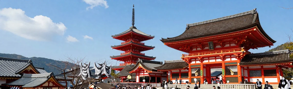 Calle de Japón con carteles en japonés